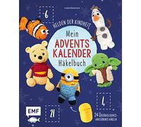 Linda Urbanneck Mein Adventskalender-Häkelbuch: Helden der Ki (Copertina rigida)