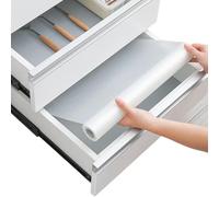 Linda's Essentials Tappetino per Cassetti 60 x 500 cm - Rotolo Plastica Antiscivolo per Cassetti - Tappetini Protettiva da Cucina per Tavolo Scaffale e Mobili - Protezione Rivestimento da Coprimobili