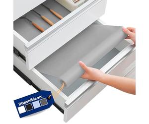 Linda's Essentials Tappetino per Cassetti 60 x 500 cm - Rotolo Plastica Antiscivolo per Cassetti - Tappetini Protettiva da Cucina per Tavolo Scaffale e Mobili - Protezione Rivestimento da Coprimobili