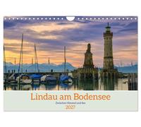 Lindau am Bodensee - Zwischen Himmel und See (Wandkalender 2027 DIN A4 quer), CA