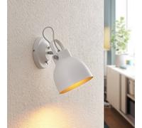 Lindby Adirta applique di metallo in bianco LINDBY