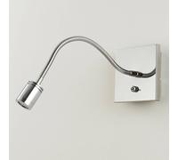 Lindby Applique a LED da lettura cromata Berfin LINDBY