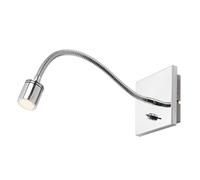 Lindby Applique a LED (Moderno) colore Argento, in Metallo ad es. Cucina lampadina inclusa applique