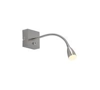 Lindby Applique a LED (Moderno) colore Grigio, in Metallo ad es. Cucina lampadina inclusa applique