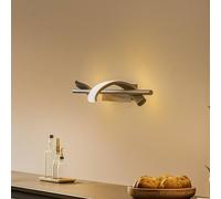 Lindby applique a LED Munja, nero, metallo LINDBY