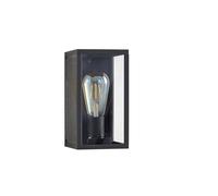 Lindby Applique da esterni dimmerabile (Moderno) colore Nero, in Alluminio applique lampada LED outdoor per facciata/parete terrazzo e balcone