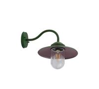 Lindby Applique da esterni dimmerabile (Moderno) colore Verde, in Alluminio applique lampada LED outdoor per facciata/parete terrazzo e balcone