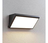 Lindby Applique LED da esterni (Moderno) colore Nero, lampadina inclusa applique lampada outdoor per facciata/parete terrazzo e