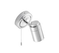 Lindby Applique dimmerabile (Moderno) colore Argento, in Metallo ad es. Soggiorno & Sala da pranzo applique per bagno