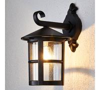 Lindby Applique da esterni dimmerabile (Moderno) colore Trasparente, in Alluminio applique lampada LED outdoor per facciata/parete terrazzo e balcone