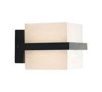 Lindby Applique LED da esterni (Moderno) colore Nero, lampadina inclusa applique lampada outdoor per facciata/parete terrazzo e