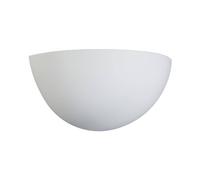Lindby Applique 'Pascali' dimmerabile (Moderno) colore Bianco, in Argilla ad es. Soggiorno & Sala da pranzo (1 luce, E14) faretto a parete, applique