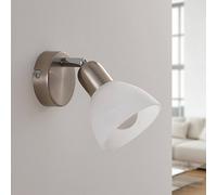 Lindby Applique Paulina, nichel satinato LINDBY