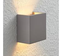 Lindby Applique dimmerabile (Moderno) colore Grigio ad es. Soggiorno & Sala da pranzo applique