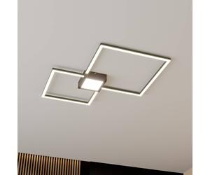 Lindby Duetto plafoniera LED antracite 28 W 8032233