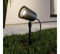 Lindby Elmana faretto con picchetto, GU10, IP65 LINDBY