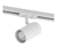 Lindby faretto a binario bianco, spot per sistema | faretto soffitto GU10, Moderno per Corridoio, Studio, Ufficio, Soggiorno, Sala da pranzo
