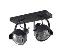 Lindby Faretto dimmerabile (Industriale) colore Nero, in Metallo ad es. Soggiorno & Sala da pranzo Lampada incasso plafoniera applique