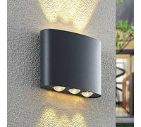 Lindby Gatlin Applique da esterni LED, 16 cm LINDBY