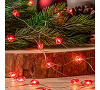 Lindby Ghirlanda luminosa LED Titciana, cuore, San Valentino, 320 cm LINDBY