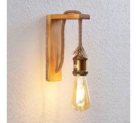 Lindby Helou applique di legno, attacco in vista LINDBY