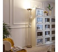Lindby Lampada a LED da lettura Josefin, bronzo, lampada da lettura, dimmerabile LINDBY