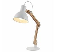 Lindby Lampada da tavolo (Moderno) colore Ocra, in Legno ad es. Studio & Ufficio lampada scrivania