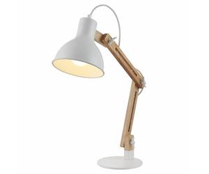 Lindby Lampada da tavolo (Moderno) colore Ocra, in Legno ad es. Studio & Ufficio lampada scrivania