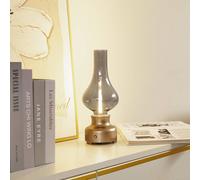 Lindby Lampada da tavolo ricaricabile a LED Maxentius dimmer in vetro LINDBY