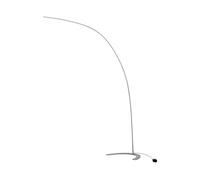 Piantana LED Lindby Danua, argento, metallo, altezza 200cm LINDBY