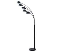 Lindby Lampada da terra (Moderno) colore Nero, in Metallo ad es. Soggiorno & Sala pranzo lampada