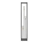 Lindby lampada da terra nero, finitura opaca, piantana | lampada pavimento E27, 3 luces, Moderno per Soggiorno, Sala da pranzo