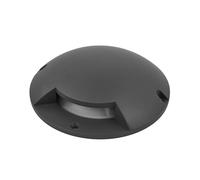 Lindby Lampada LED da esterni (Moderno) colore Nero, in Alluminio lampadina inclusa faretto lampada per giardino terrazzo balcone e casa
