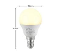 Lindby Lampadina LED E14 G45 4,5W 3.000K opal set di 2 LINDBY