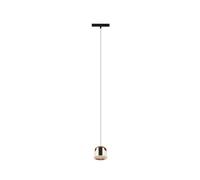 Lindby Lampadine LED faretto a binario oro, finitura lucida, dimmerabile | faretto soffitto Moderno, 2700 K Bianco caldo - 6000 K luce del giorno, in Alluminio per Sala da pranzo, Soggiorno