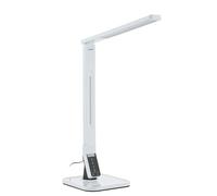 Lindby Lampadine LED lampada da scrivania bianco, dimmerabile lume tavolo | luce scrivania Moderno, temperatura colore selezionabile (CCT), 2700 K Bianco caldo - 5700 K luce del giorno per Studio,