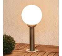 Lindby lampioncino Vedran, altezza 45 cm, PMMA, acciaio inox LINDBY