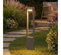 Lindby Lampione a LED Meloni, antracite, 65 cm, IP65 orientabile LINDBY