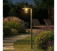 Lindby Lampione Eloretta, verde, 110 cm, acciaio, IP44, E27 LINDBY