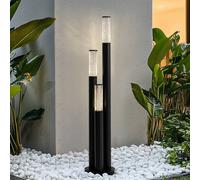 Lindby lampione Gavros, alluminio pressofuso, a 3 luci LINDBY