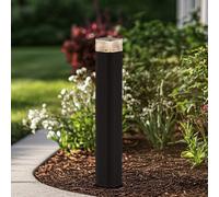 Lindby Lampione Halvar, 50 cm, nero, IP65, GU10 LINDBY