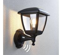 Lindby Lanterna da parete Acelya con sensore di movimento LINDBY