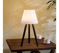 Lindby LED lampada da tavolo per esterni Jaimy, batteria ricaricabile, LINDBY
