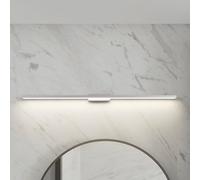 Lindby Luce a LED per specchio e bagno Alenia, 120 cm, IP44, grigio LINDBY