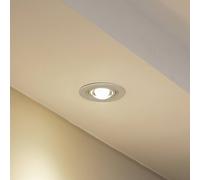 Lindby luci da incasso Jyla, bianco opaco, Ø 13 cm, GX53 LINDBY