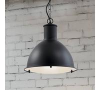 Lindby Luciane lampada a sospensione da esterno, nero, alluminio, Ø 31,8 cm LINDBY