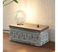 Lindby Mella lampada da tavolo stile vintage LINDBY