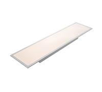 Lindby Pannello LED (Moderno) colore Bianco, ad es. Cucina lampadina inclusa lampada da ufficio per postazione lavoro plafoniera soffitto