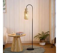 Lindby piantana Venora, altezza 145 cm, bambù, E27 LINDBY