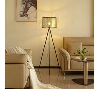 Lindby piantana Yonah, colore oro, metallo, 143 cm, E27 LINDBY